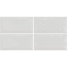 Плитка 7,5*15 METRO PARADISE WHITE 21275